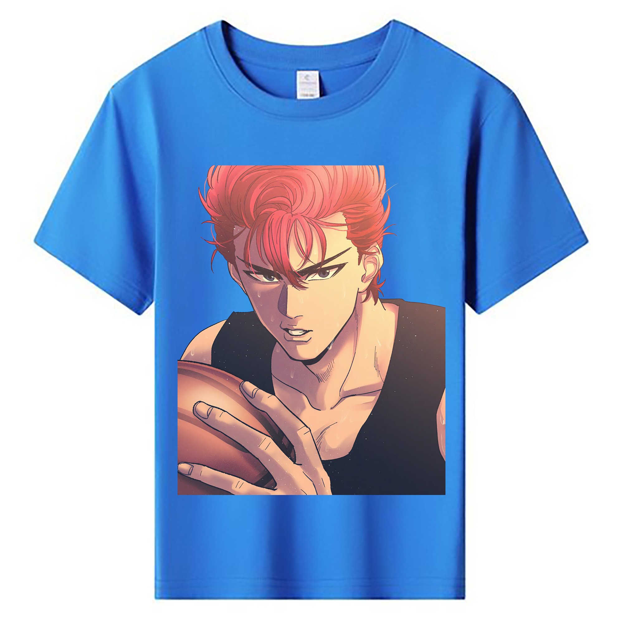 （画像用） SLAM DUNK／スラムダンク 綿100％キッズTシャツ（フロントプリント）